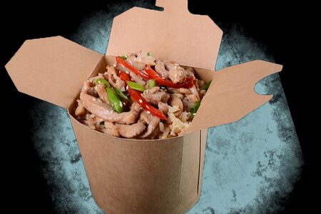 Тайский рис с телятиной