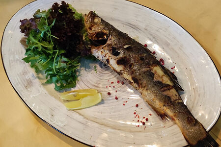 Сибас из печи