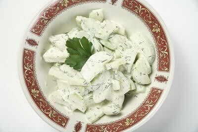 Салат из нежинских огурцов