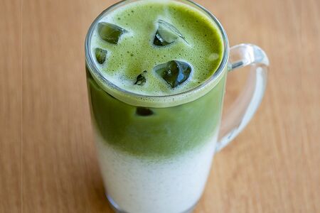 Айс матча латте