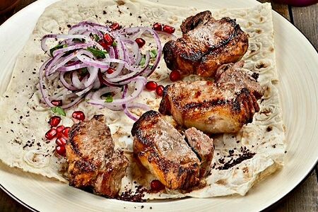 Шашлык из cвинoй шейки / Barbecue from pork neck