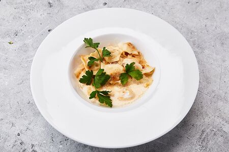 Пельмени на мацони