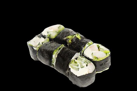 Ролл без риса с креветкой