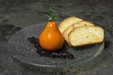 Паштет из утки с луковым мармеладом