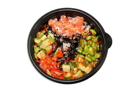 Поке с лососем