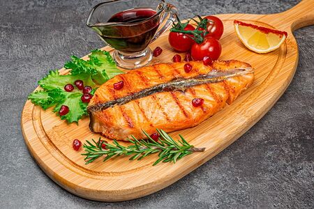 Шашлык из сёмги