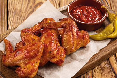 Крылышки по-охотничьи