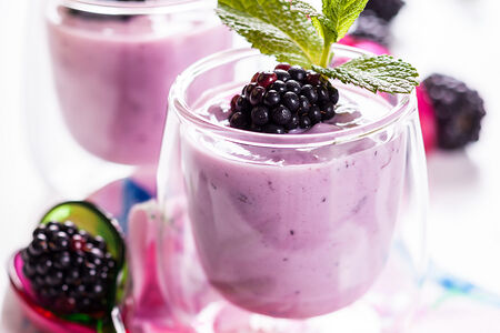 Милкшейк Ежевика