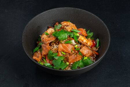 Тяхан с морепродуктами