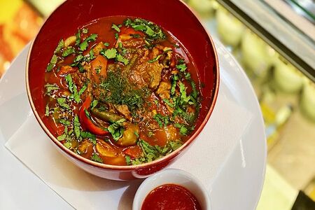 Лагман с бараниной