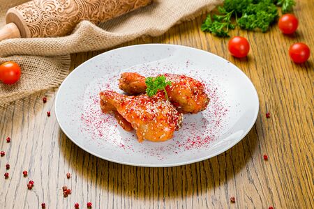 Куриные ножки в кисло-сладком соусе