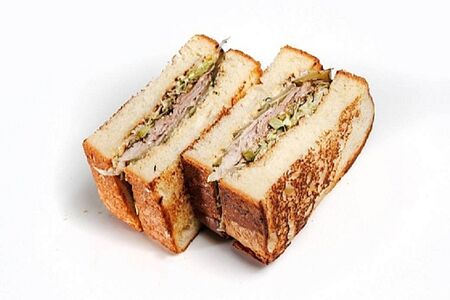 Сэндвич с рваной свининой