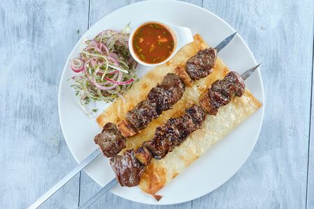 Шашлык из говядины халяль