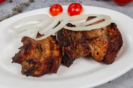 Шашлык из свиных ребрышек