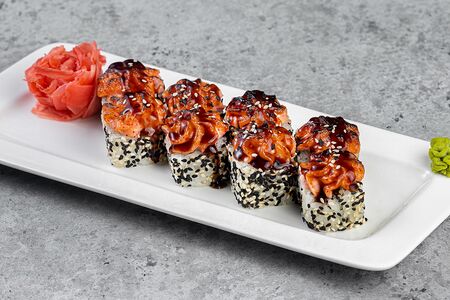 С морским окунем