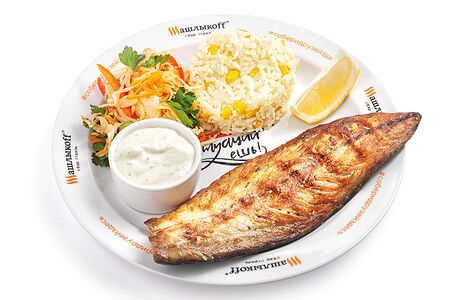 Филе скумбрии гриль