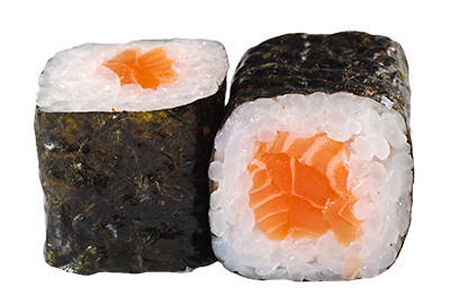 Мини-ролл с лососем