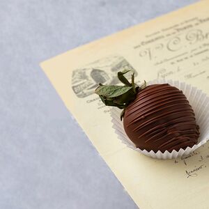 Клубника в шоколаде