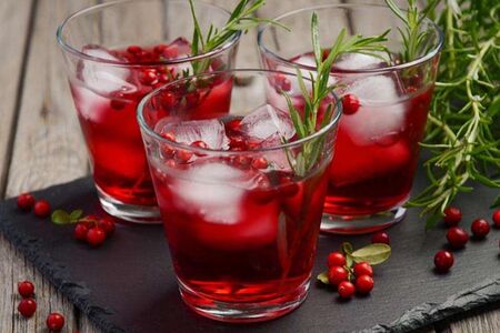 Морс клюквенный