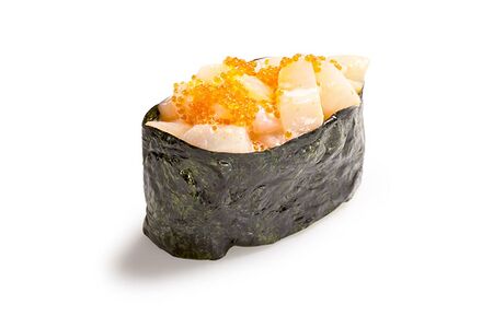 Гункан с гребешком