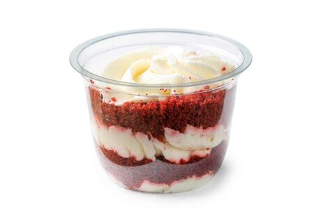 Красный бархат в стаканчике