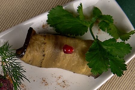 Бадриджани с сыром