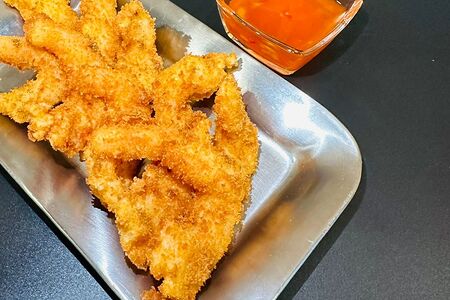 Креветки в панировке