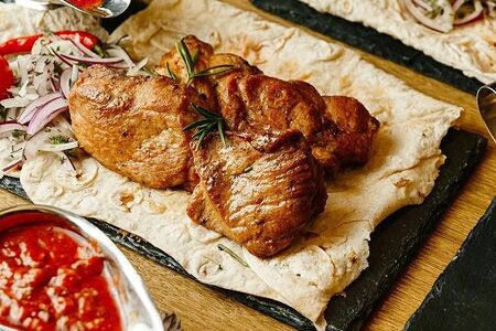 Шашлык из бараньей мякоти