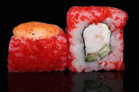 Горячая Калифорния с креветкой