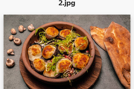 Грибы на кеци