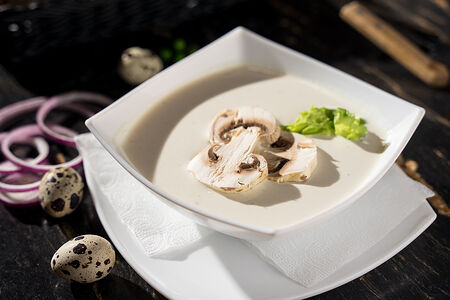 Суп-пюре грибной