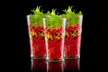 Сет тартар с тунцом