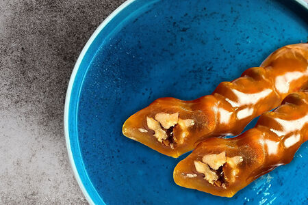 Чурчхела с грецким орехом