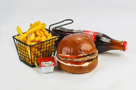 Блю чизбургер комбо халяль