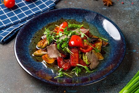 Мясо с овощами