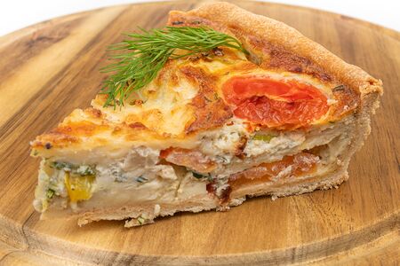 Киш с овощами