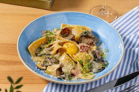 Паппарделле Карбонара