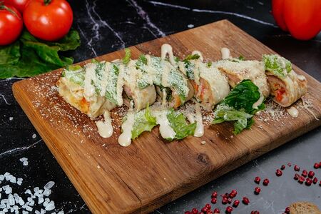 Пицца-ролл Цезарь