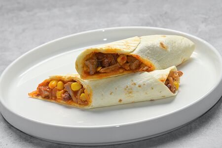 Буритто со свининой