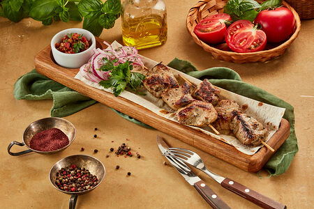 Шашлык по-грузински из cвинины