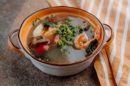 Суп с морепродуктами