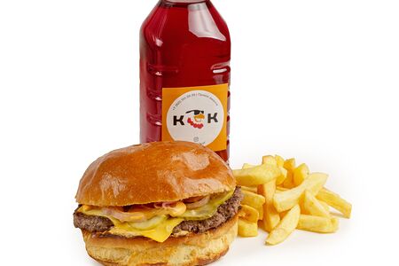 Комбо с бургером