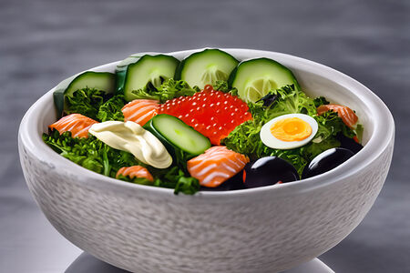 Салат мечта рыбака