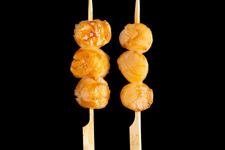 Шашлычок из гребешка