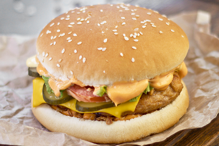 Бургер с говядиной