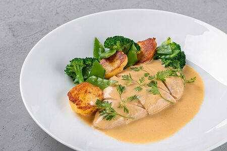 Индейка на пару