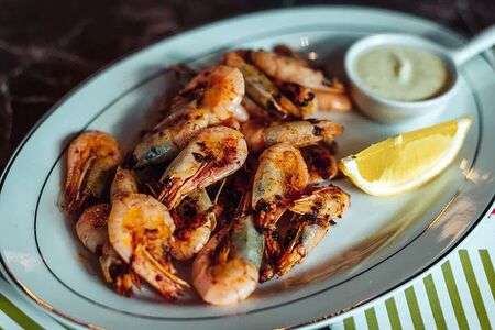 Креветки жареные