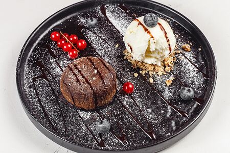 Шоколадный Фондан