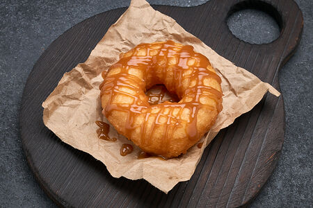 Пышка с карамелью