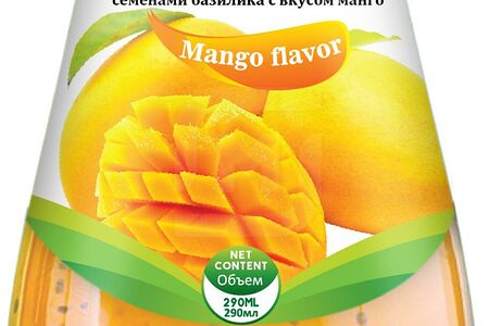Basil seed Напиток сокосодержащийод манго/сем базилик ут